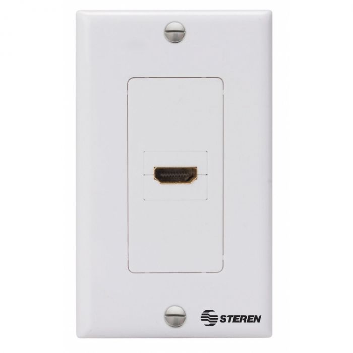 PLACA DE PARED CON CONECTOR HDMI®HEMBRA (JACK)